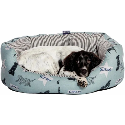Image of Danish Design Battersea Dogs Home Playful Stain Resistant Machine Washable Sustainable Dog/Puppy Deluxe Slumber Bed 24 Inch 61 cm