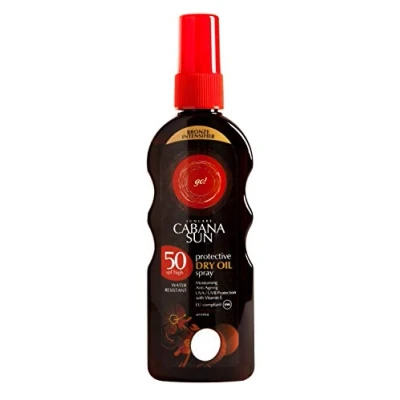 Image of CABANA Sun Deep Tanning Dry Oil Spray SPF50 100 ml CABD50.100