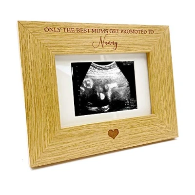 Image of ukgiftstoreonline The best Mums get promoted to Nanny Baby Scan Frame
