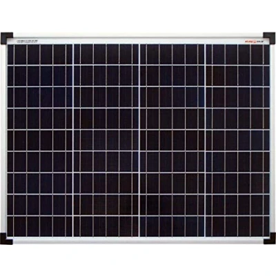 Image of enjoy solar® Poly 50W 12V Solar Panel Polycrystalline Cell Ideal for Motorhome, Garden Shed, Boat (Poly 12V)