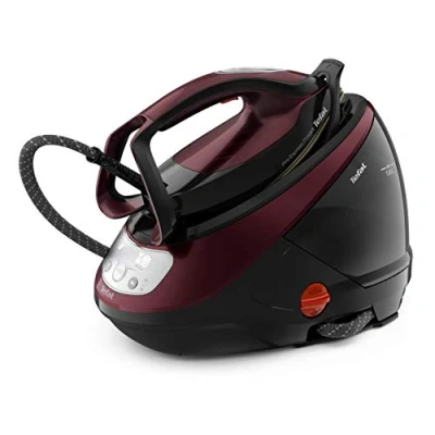 Image of Tefal GV9230 Pro Express Protect Steam Generator Black and Red