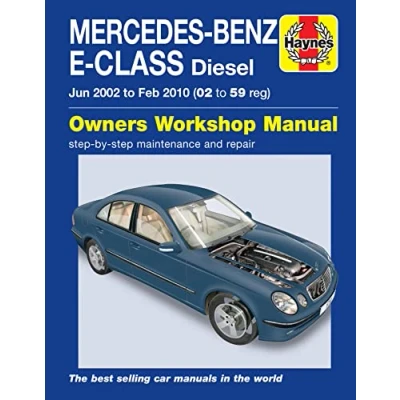 Image of Mercedes Benz E Class Diesel (02 to 10) Haynes Repair Manual (Paperback)