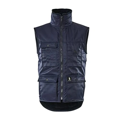 Image of Mascot 00554 620 01 Solden Originals Pile Lining Water Repellent Bearnylon Winter Gilet, Size L, Navy