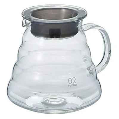 Image of Hario XGS 60TB EX 600 ml Glass V60 Range Server, White