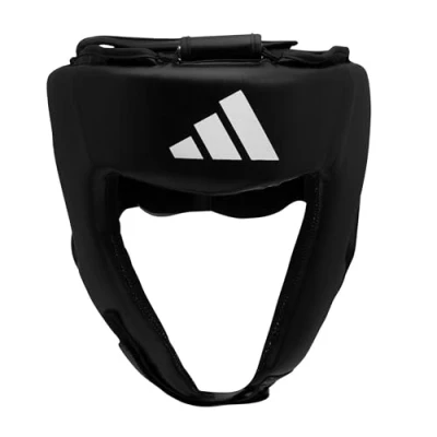 Image of Adidas IBA Style Training Head Guard Anti Slip, Adjustable, Cheek, Forehead, Chin Protection