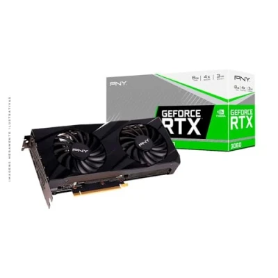 Image of PNY Carte Graphique Nvidia GeForce RTX 3060 Verto Dual Fan 8Go
