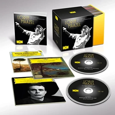 Image of Lorin Maazel The Complete Deutsche Grammophon Recordings Sealed 2023 UK cd album box set 002894863243