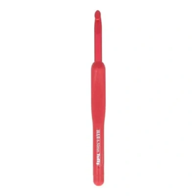 Image of Tulip Etimo Red Softgrip (6.50mm) Crochet Hook 1 Unit