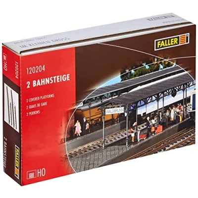 Image of GAUGEMASTER CONTROLS Faller Platforms Railway Buildings with Cast Iron Structure