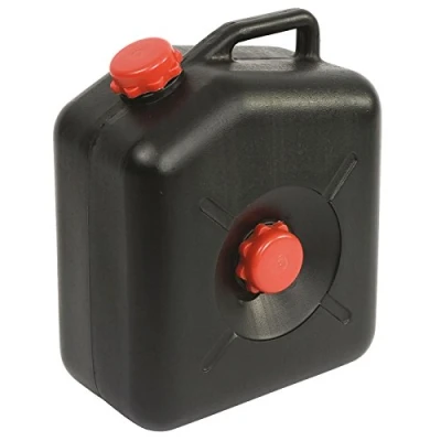 Image of Waste water caravan tank, black, 23 litre, screw cap opening, handle