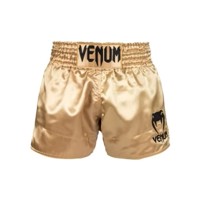 Image of Venum Classic Shorts, Gold/Black, S Slim Taille Courte
