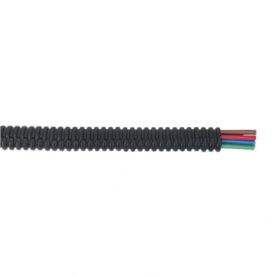 Image of Sealey Convoluted Cable Sleeving Split Ø7 10mm 50m