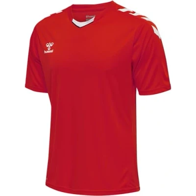 Image of hummel Men&#039;s Hmlcore Xk Poly Jersey S/S T Shirt True Red