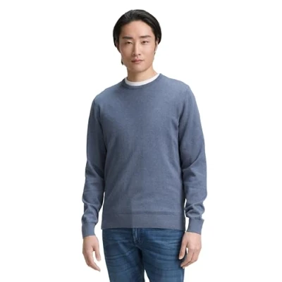 Image of Tom Tailor FLORET men&#039;s Sweater in Blue