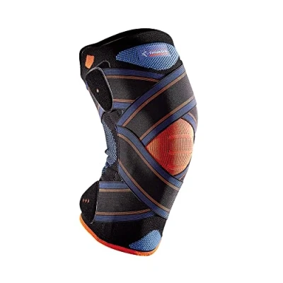 Image of Thuasne Sport Novelastic Knee Brace Unstable or Painful Lateral Support, Anatomically Shaped Knit Support Index 4/5 CE Medical Device (Size S)