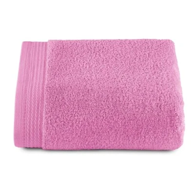 Image of RIZO Top Towel Set of 1 Shower Large Bath Towels 100% Combed Cotton 600 g/m2 Measure 100 x 150 cm Mauve