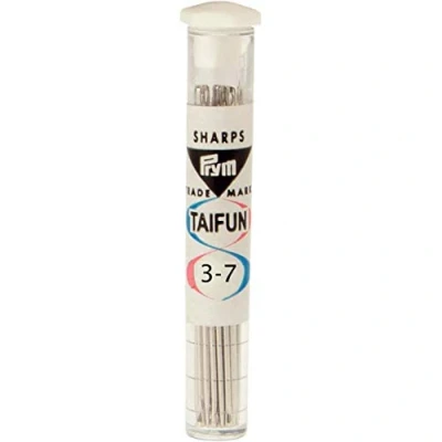 Image of Hand Sewing Needles Sharps No. 3 7 Taifun Silver col Ass.