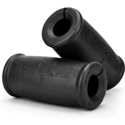 Image of Yes4All JJRY Barbell and Dumbbell bar Grips, 5,6 cm, Black