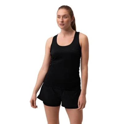 Image of DANISH ENDURANCE Gym Tank Top, Running Vest, Sleeveless, Racerback, for Women, Black, XS