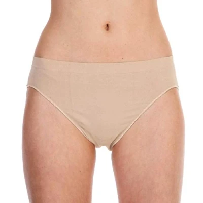 Image of Silky Girls Seamless Dance Brazilian Panties Nude XXS