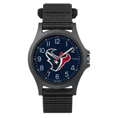 Image of Timex Men&#039;s NFL Pride 40mm Watch, Houston Texans, Modern