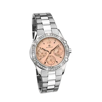 Image of Accurist Womens Multi dial Quartz Watch with Stainless Steel Strap 8202.01
