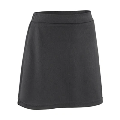 Image of Spiro Kid&#039;s Reflective Print Logo Skort Black, Large