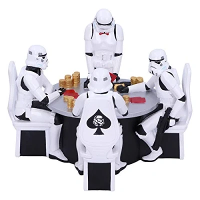 Image of Nemesis Now Stormtrooper Figurine, Resin, Poker Face, 18.3cm