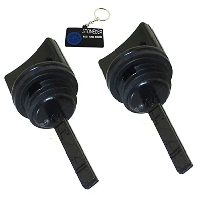 Image of STONEDER 2x Oil Dipstick For Honda 15600 ZE1 003 GX110 GX120 GX200 Go Kart Mini Bike
