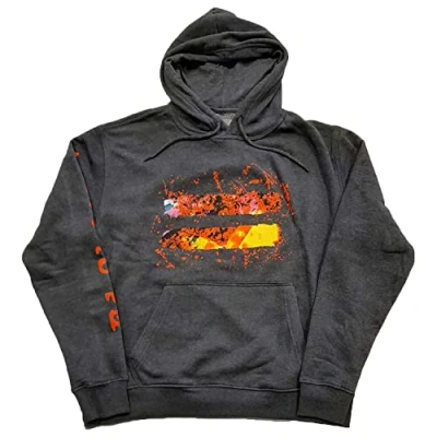 Image of Ed Sheeran Hoodie Equals Logo Official Unisex Grey Pullover S