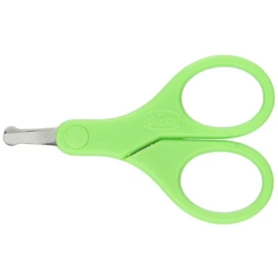 Image of Chicco 00005913000000 Baby Nail Scissors with Short Blades
