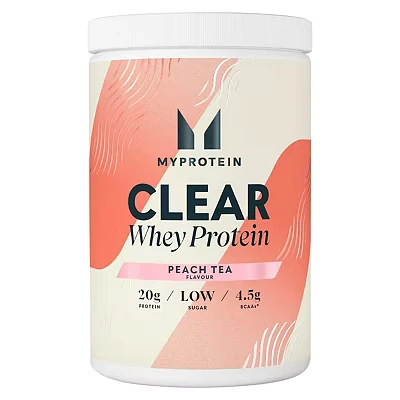 Image of Myprotein Clear Whey Isolate Protein Powder Peach Tea 244g 10 Servings