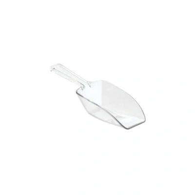 Image of iDesign Measuring Scoop Set of 8, Small Spoons Made Durable Plastic, Scoops for Sweets, Kitchen, Pantry and Utility Room, Clear, 31240