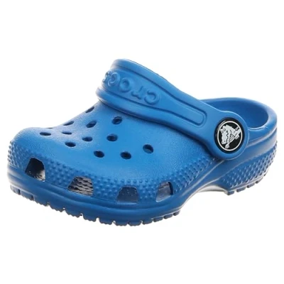 Image of Crocs Unisex Kids Classic Clog T Clog, Bright Cobalt, 5 UK Child