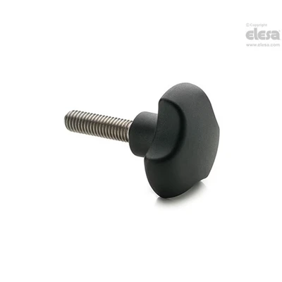 Image of ELESA Solid knob VTT.50 SST p M10x40