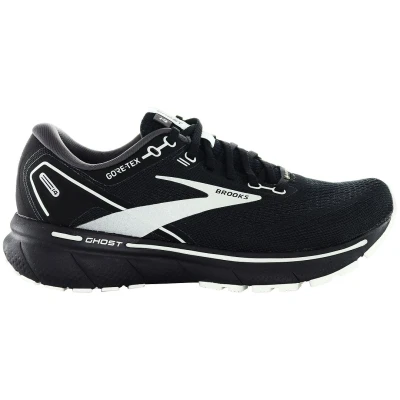 Image of Brooks Women&#039;s Ghost 14 Gtx Running Shoe, Black Blackened Pearl Aquaglass, 3.5 UK