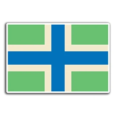 Image of 2 x 10cm Gloucestershire UK Vinyl Stickers Flag Sticker Laptop Luggage #32821 (10cm Wide)