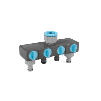 Image of Flopro Four Way Tap Garden Hose Connector