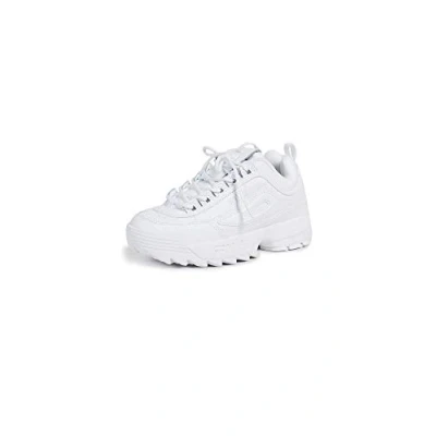 Image of Fila Disruptor II, Men&#039;s Sneaker, White/White/White, 9 UK (43 EU)