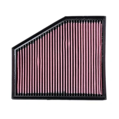 Image of K&amp;N Engine Air Filter: High Performance, Premium, Washable, Replacement Compatible with 2004 2011 BMW (635d, 520d, 535d), 33 2943