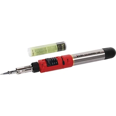 Image of IRODA SolderPro 150 30 125W Butane Gas Soldering Iron Cordless