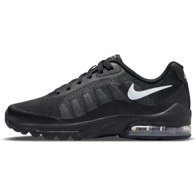 Image of Nike Air Max Invigor (GS), Boy&#039;s Running Shoes, Black (Black/Wolf Grey), 3 UK (35.5 EU)
