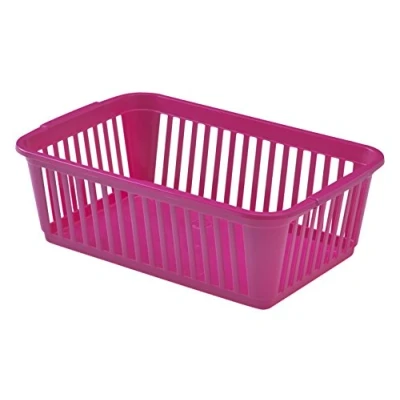 Image of Whitefurze Handy Basket, Plastic, Hot Pink, 25 cm
