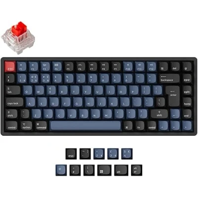 Image of UK Keychron K2 Pro QMK Bluetooth RGB Hot Swap Linear Switches Aluminium Mac/PC Keyboard