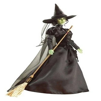 Image of Barbie Mattel the Wizard of Oz Wicked Witch West Doll