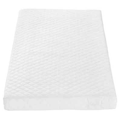 Image of Tutti Bambini Deluxe Eco Fibre Cot Mattress 120 x 60cm Hypoallergenic, Breathable &amp; Wipeable Travel Mattress, Soft Supportive Bed Toddler Baby