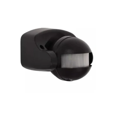 Image of Kanlux ALER Black Movement Sensor 1kw 165 deg PIR in 220 240V 1200W IP Rating 44