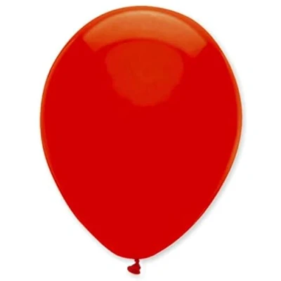 Image of Creative Party Plain Solid Colour Latex Balloon 50 Pieces, Ruby Red