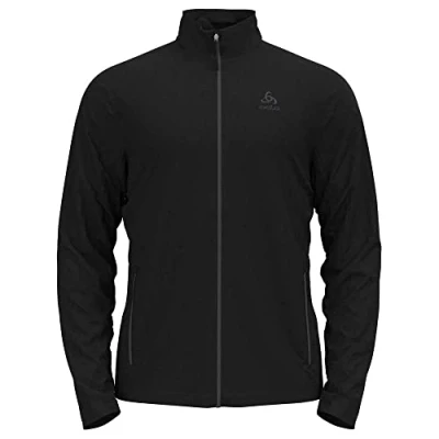 Image of Odlo Men Long sleeved shirt with zipper BERRA, black, 3XL