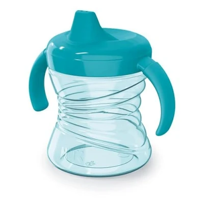 Image of NUK First Essentials Fun Grips Soft Spout Trainer Cup, 7 oz.